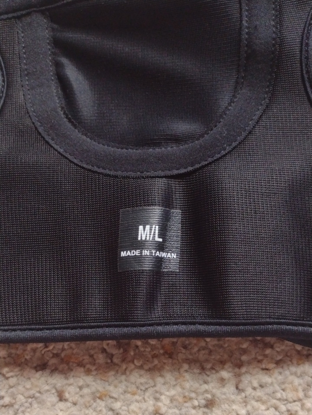 Gray Knee Brace Support with Adjustable Straps - Picture 3 of 7